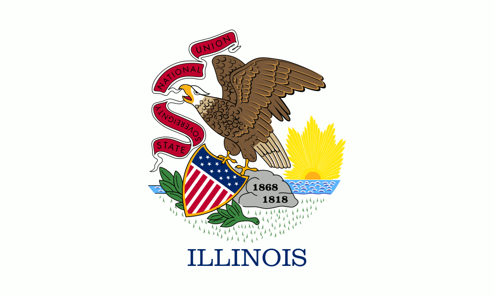[Illinois flag]